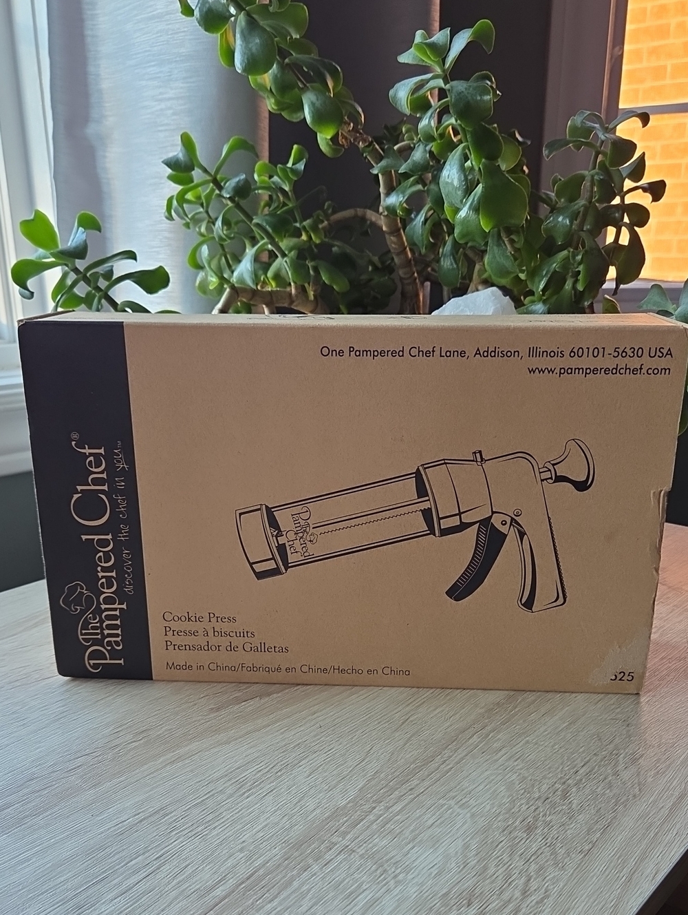 The Pampered Chef Cookie Press 1525